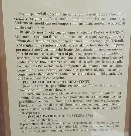 La Bella Del Borgo Спеккья